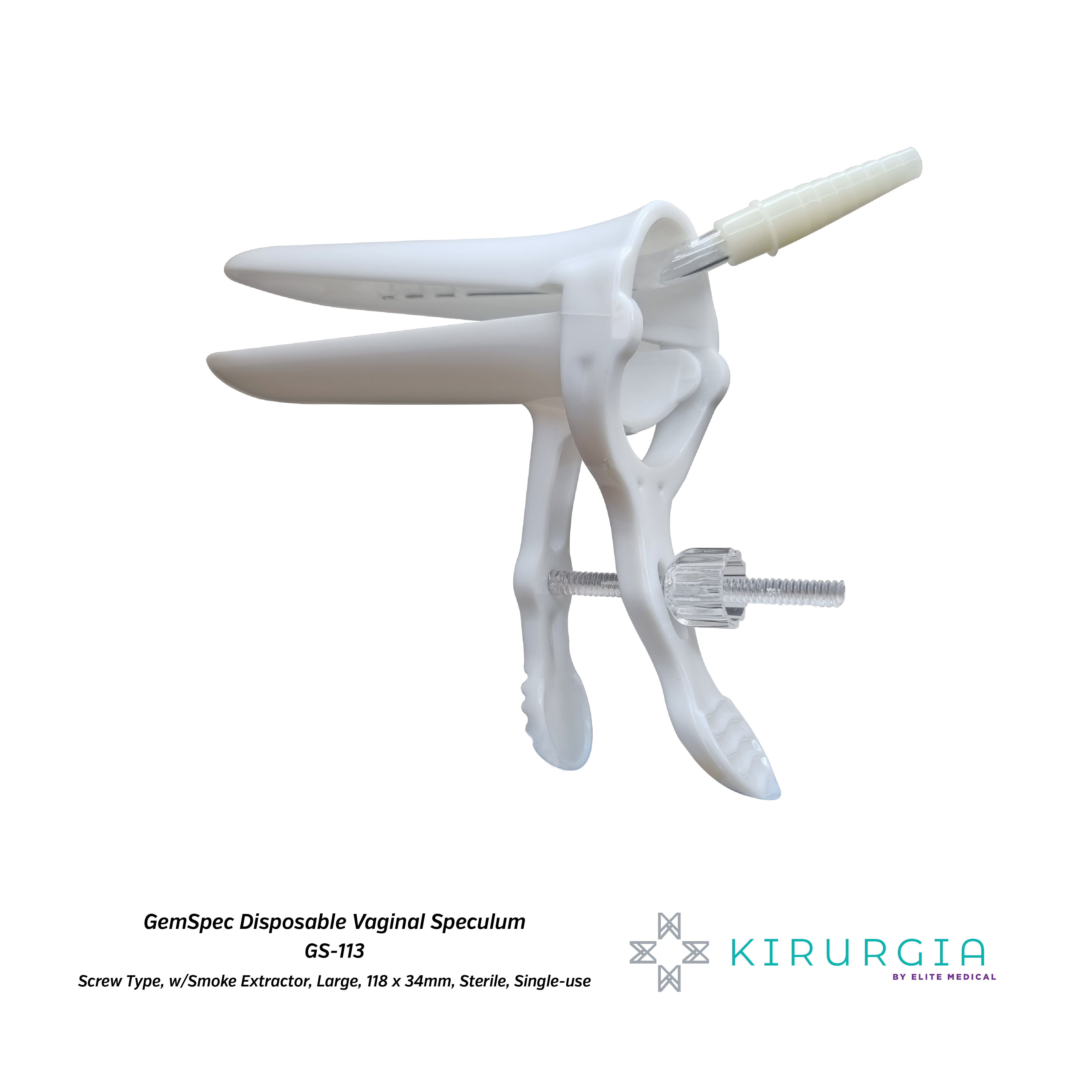 Kirurgia™ GemSpec Disposable Vaginal Speculum (Large)