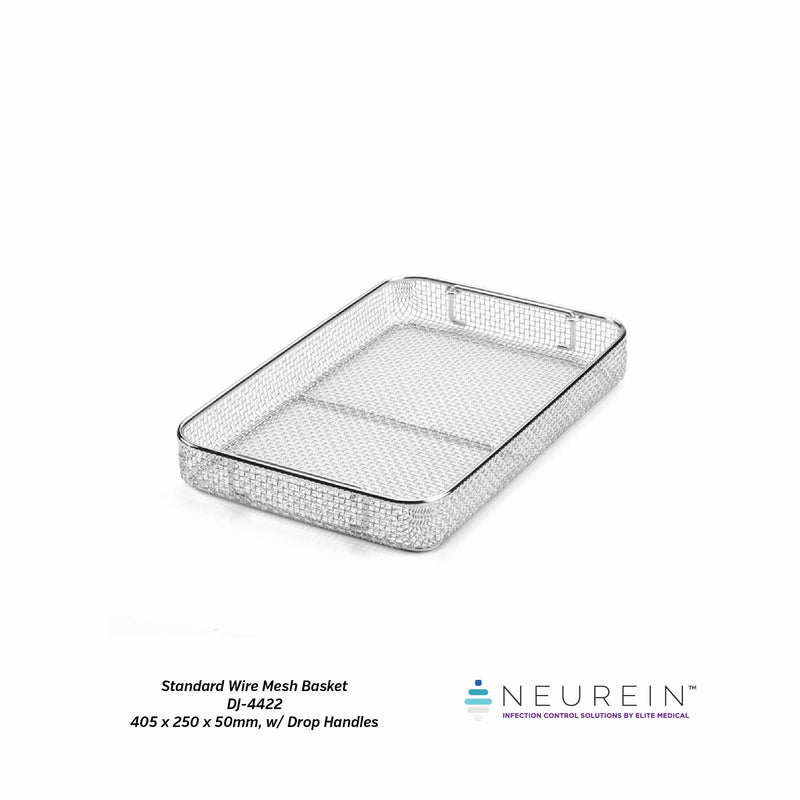 Neurein™ Surgical Standard Wire Mesh Basket for Instrument Sterilisation