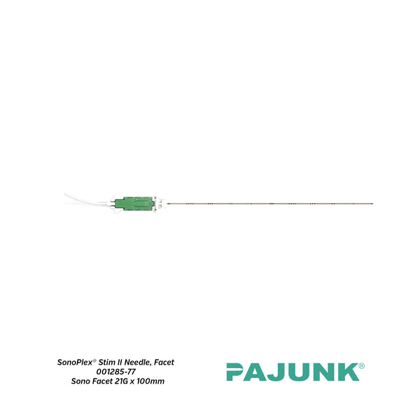 PAJUNK® SonoPlex® Stim II Needle with Facet Tip (21G x 100mm 